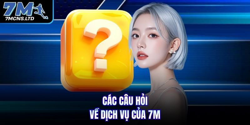 Các câu hỏi về dịch vụ của 7M